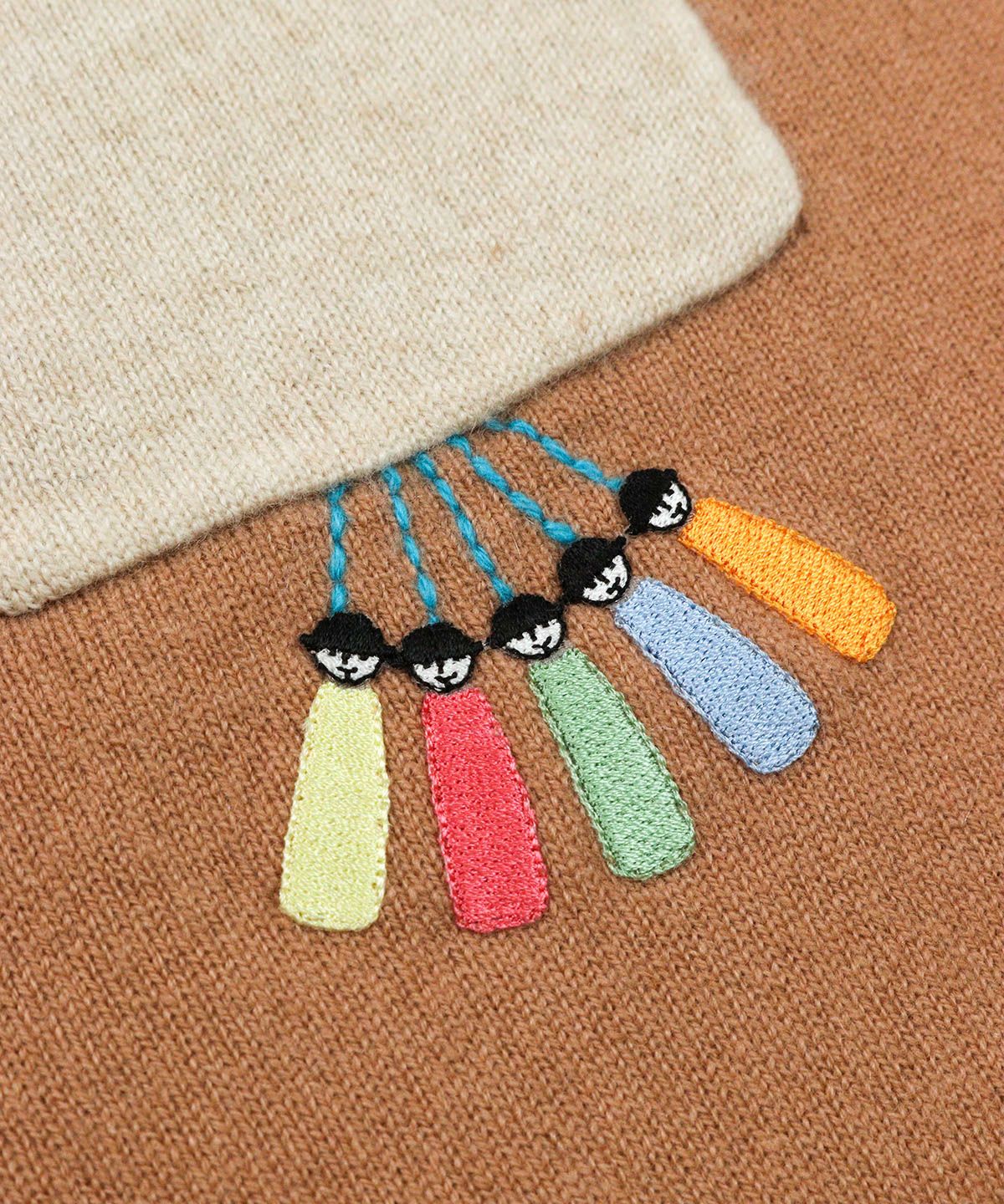 デザイン部分（ベージュ）