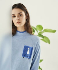 モデル着用画像（ライトブルー）