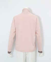 手描き風イラスト発熱素材プルオーバー(ピンク)後ろ