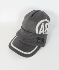 【メンズ】ARロゴニットキャップ(グレー)