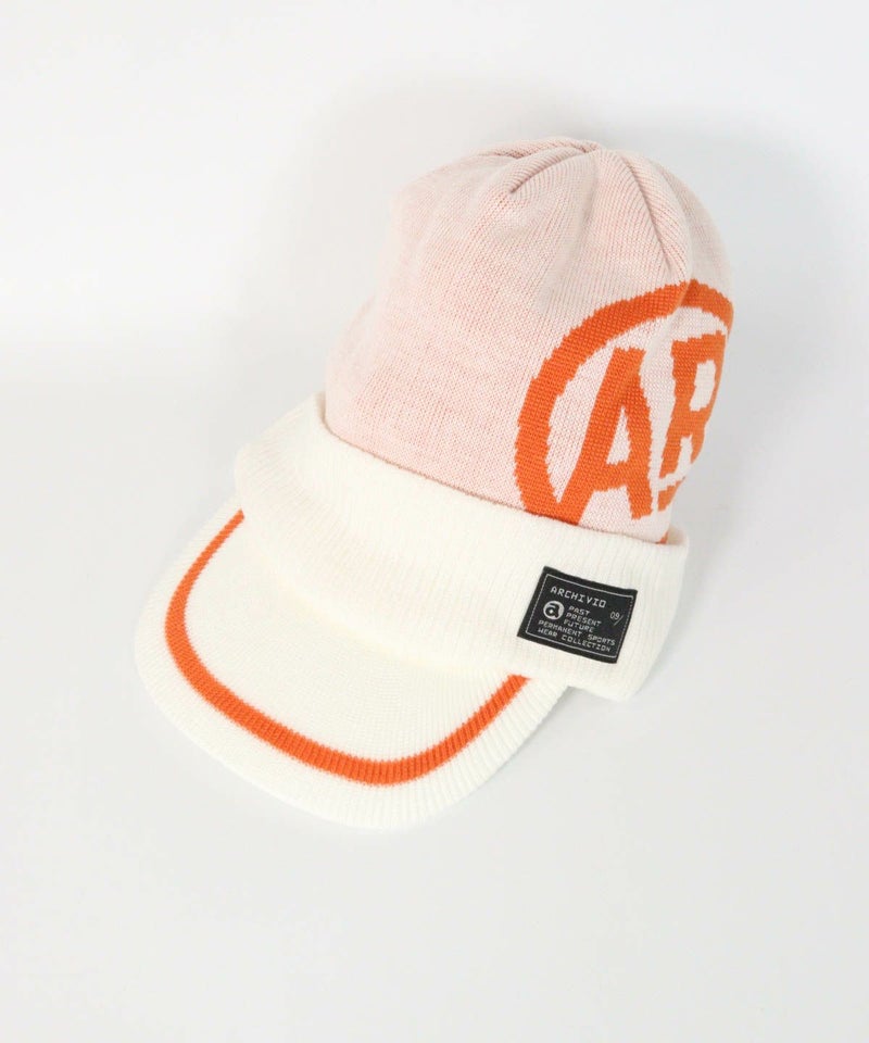 【メンズ】ARロゴニットキャップ(ホワイト)