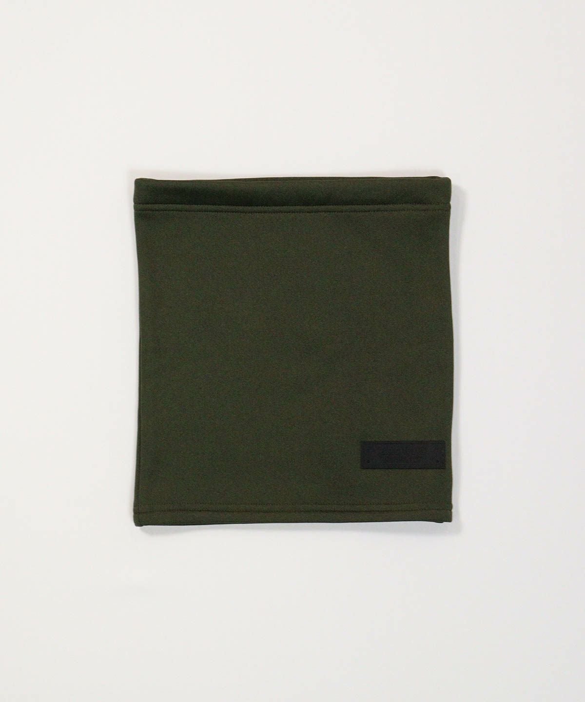 【メンズ】裏起毛ネックウォーマー(カーキ)