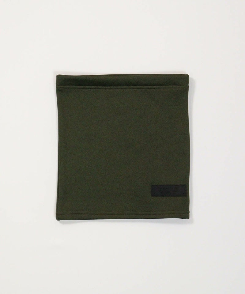 【メンズ】裏起毛ネックウォーマー(カーキ)