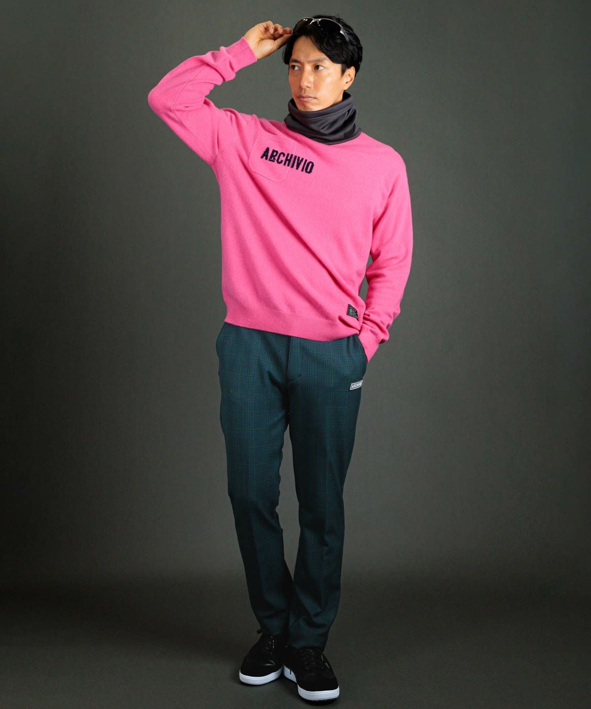 モデル着用画像(グレー)