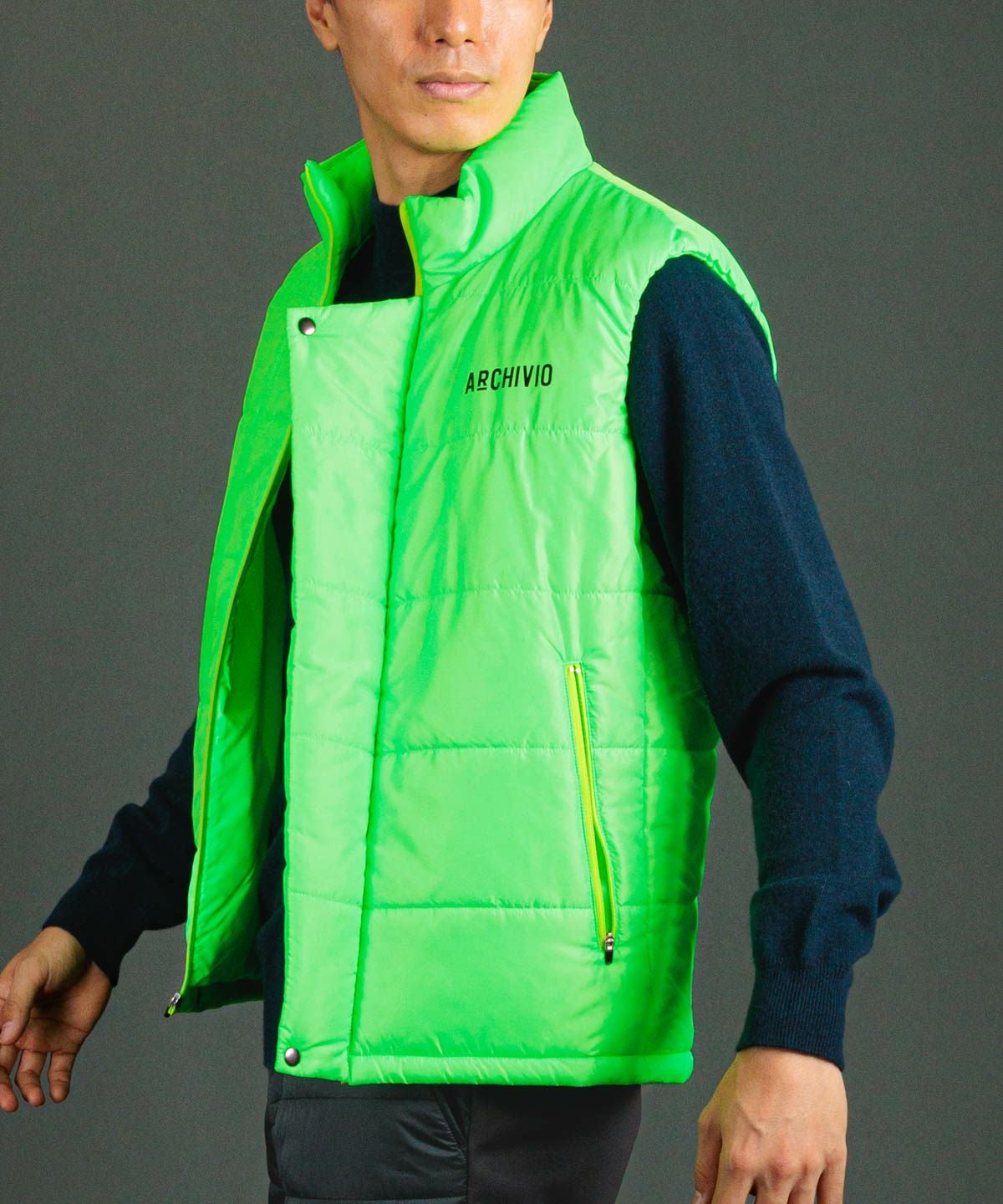 モデル着用画像(ライトグリーン)