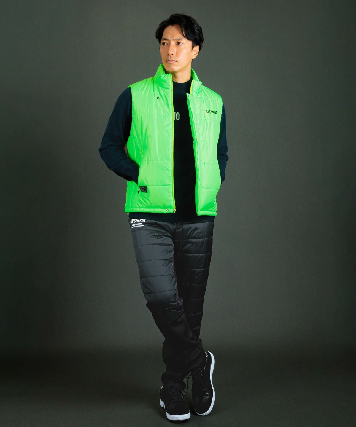 モデル着用画像(ライトグリーン)