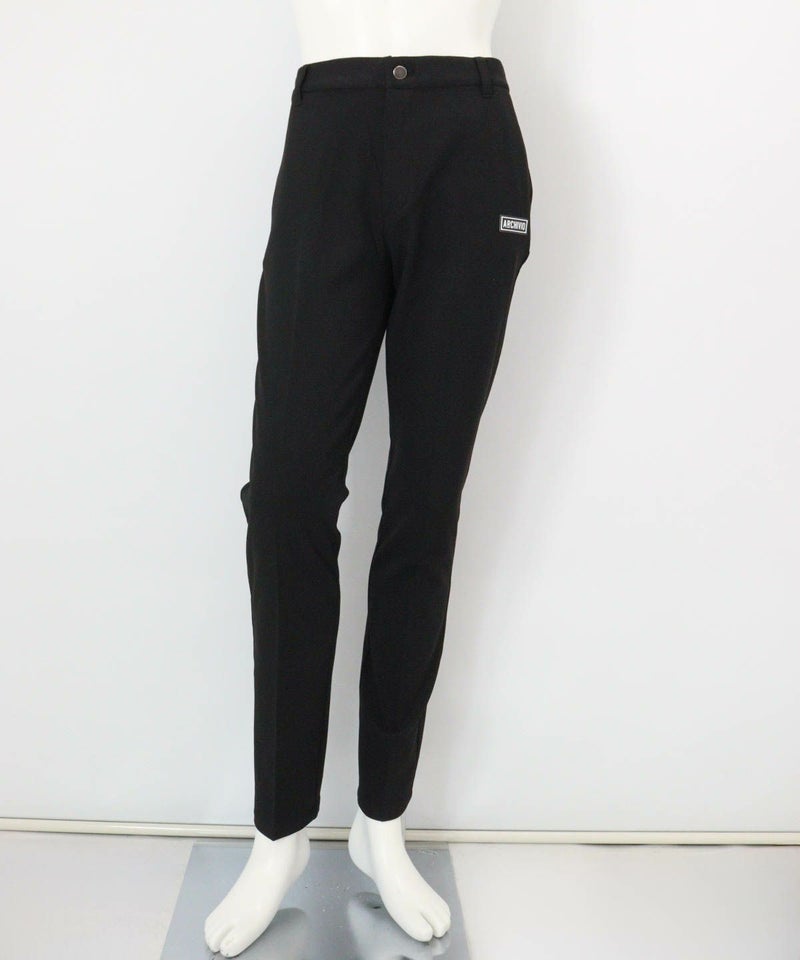 【メンズ】発熱保温裏起毛パンツ(ブラック)