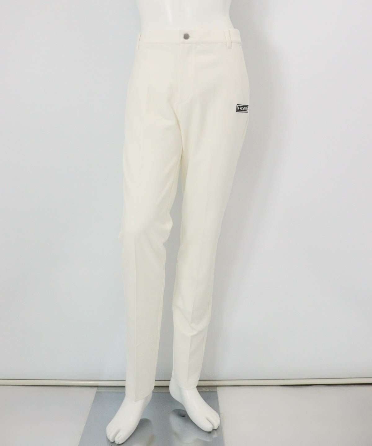 【メンズ】発熱保温裏起毛パンツ(ホワイト)