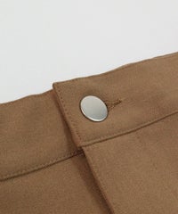 ウエストボタン(キャメル)