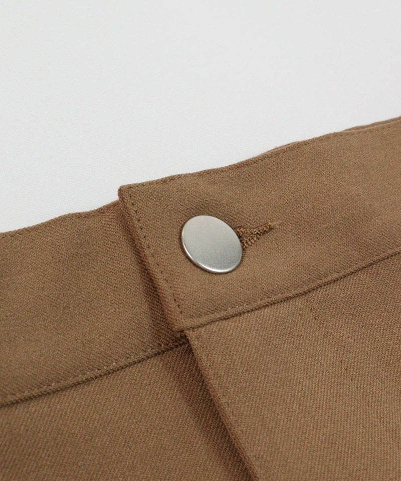 ウエストボタン(キャメル)