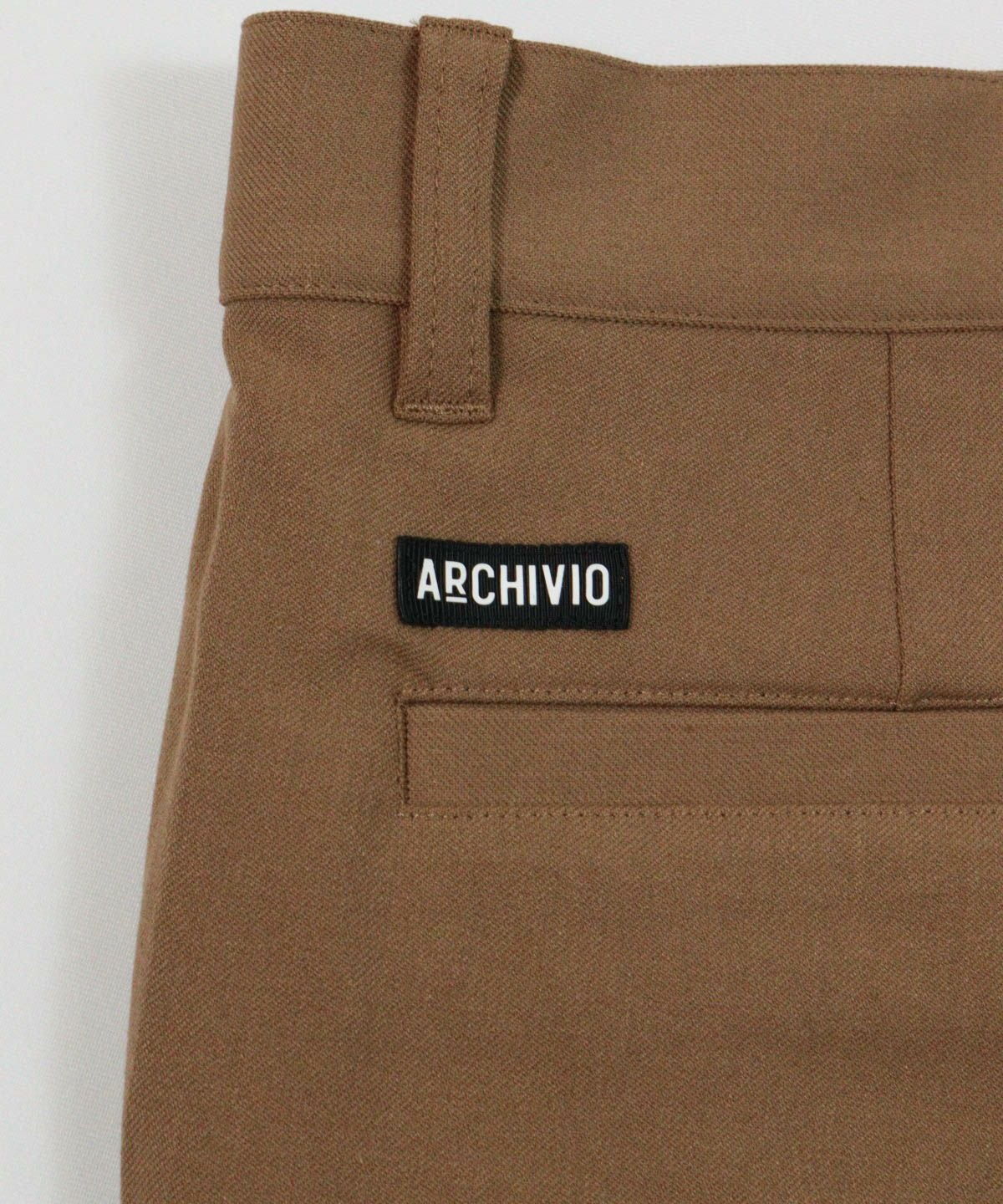 後ろロゴ(キャメル)