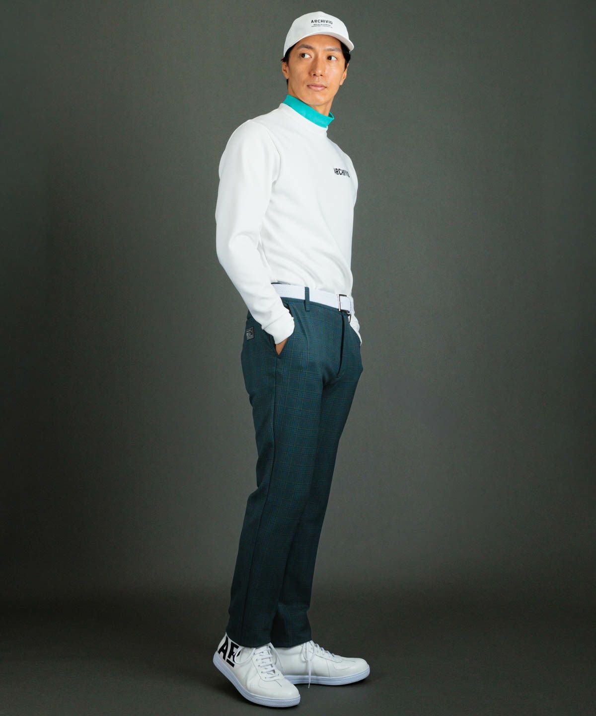 モデル着用画像(ネイビー)