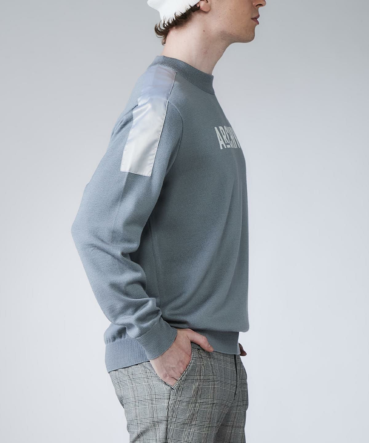 モデル着用画像(グレー)