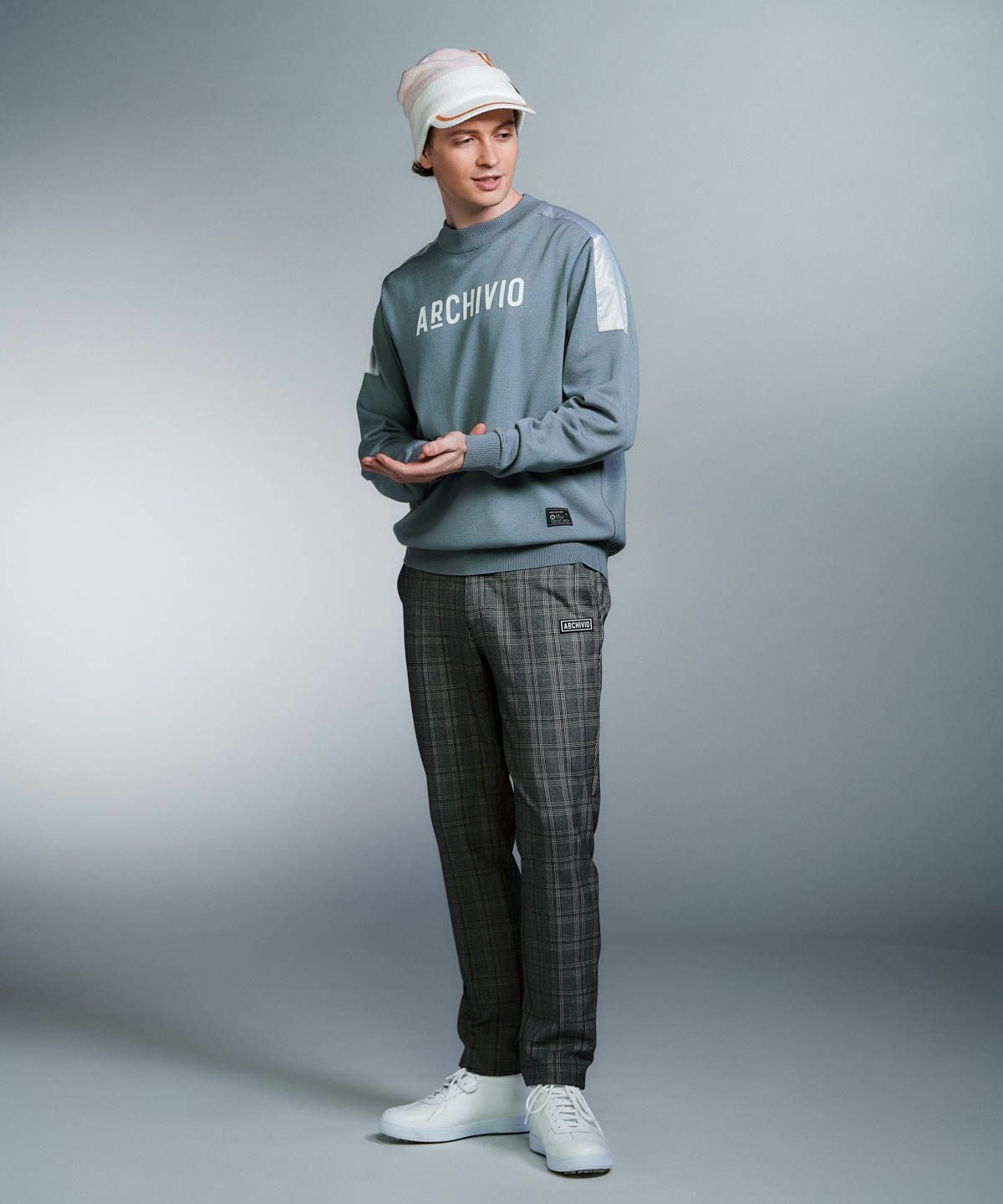 モデル着用画像(グレー)