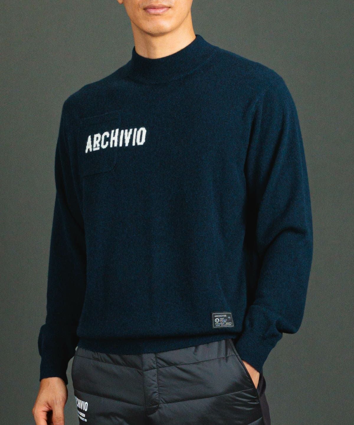 モデル着用画像(ネイビー)