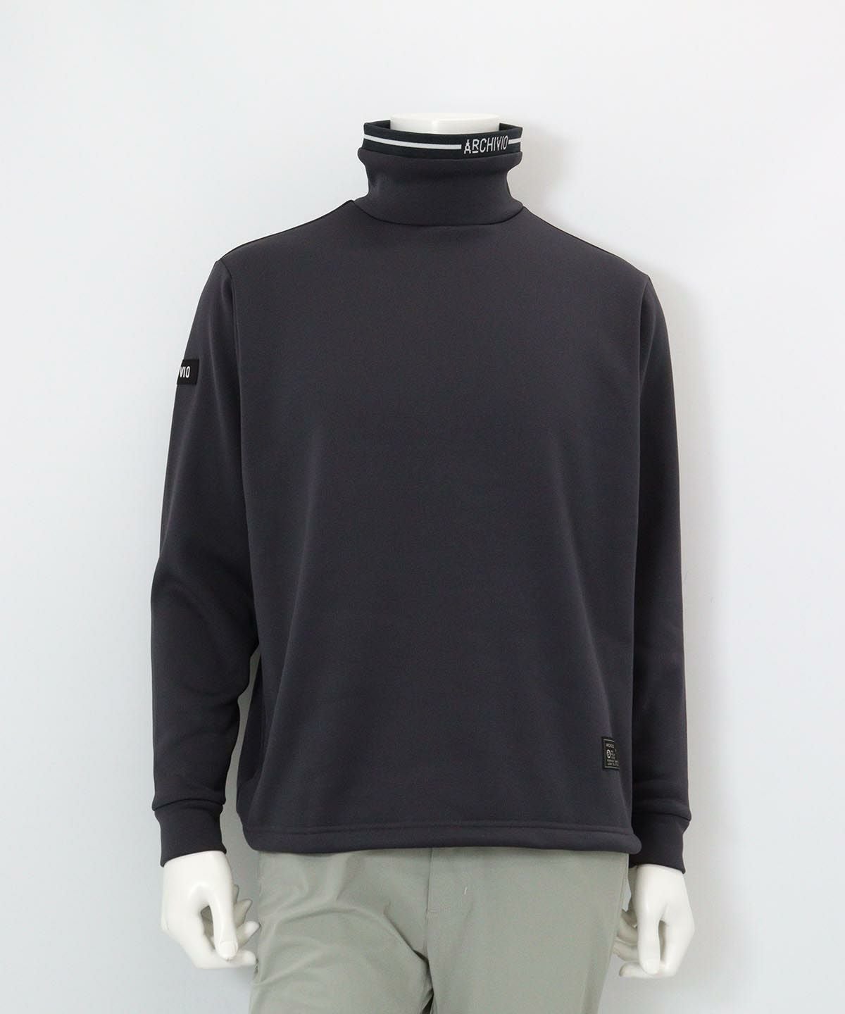 メンズ】裏起毛ボトルネックプルオーバー|アルチビオ - ゴルフウェアや