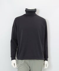 裏起毛ボトルネックプルオーバー（グレー）