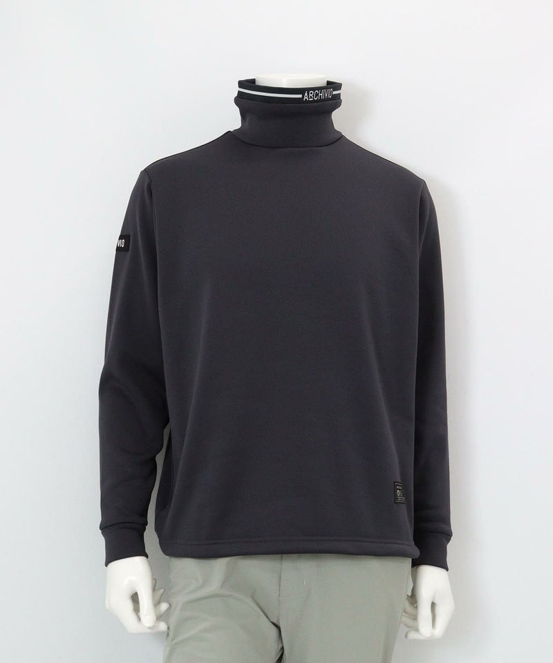 裏起毛ボトルネックプルオーバー（グレー）