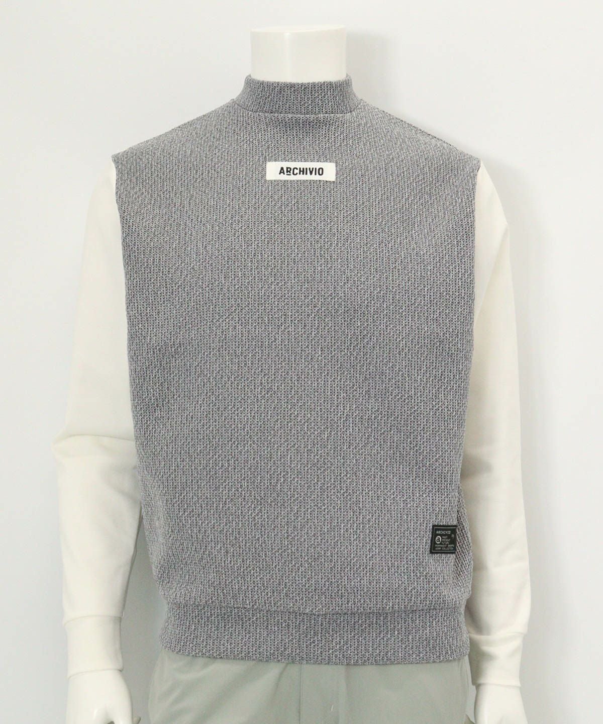 メンズ】ニット切替プルオーバー|アルチビオ - ゴルフウェアや婦人服通販