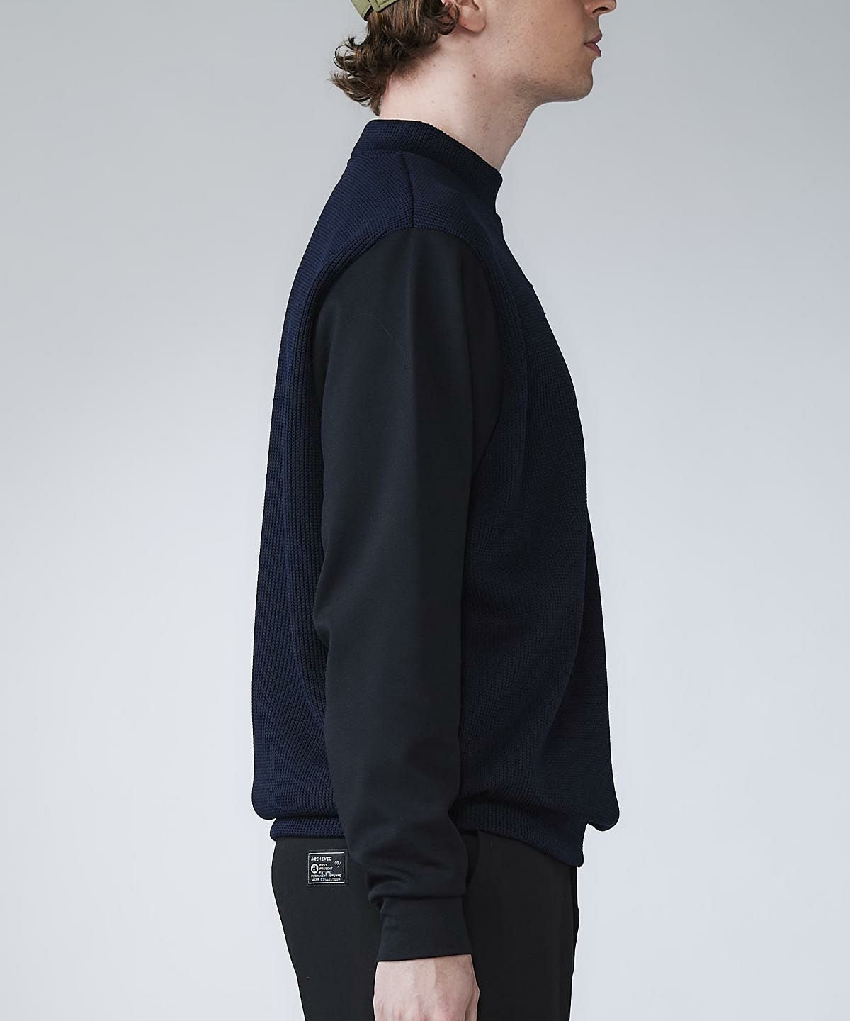 モデル着用画像(ネイビー)