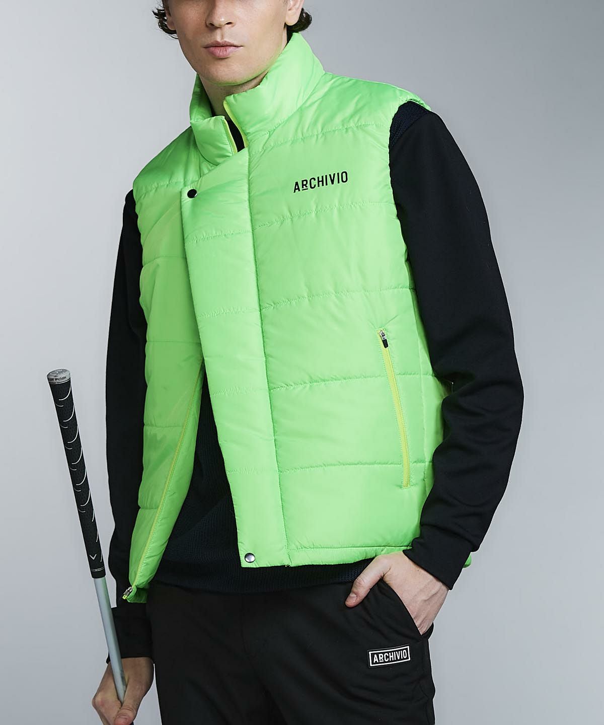 メンズ】ニット切替プルオーバー|アルチビオ - ゴルフウェアや婦人服通販