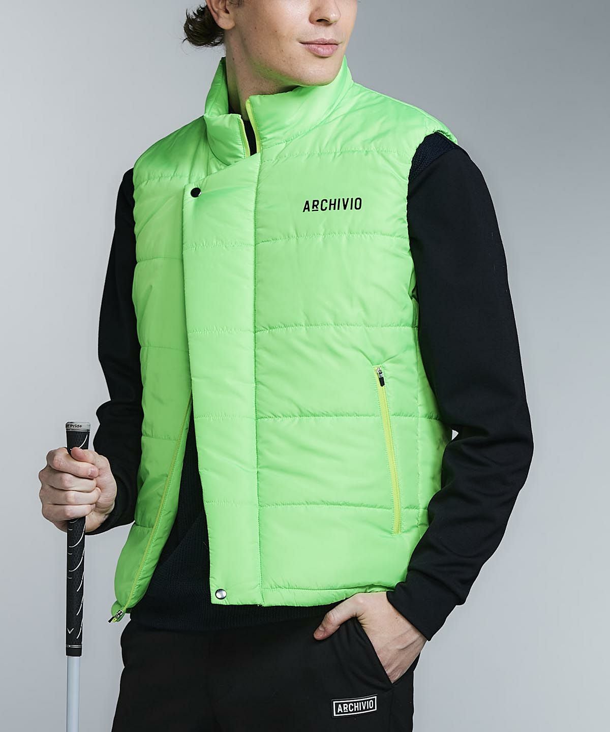 メンズ】ニット切替プルオーバー|アルチビオ - ゴルフウェアや婦人服通販