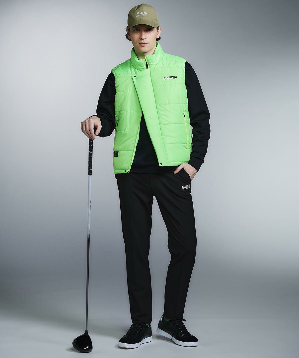 メンズ】ニット切替プルオーバー|アルチビオ - ゴルフウェアや婦人服通販