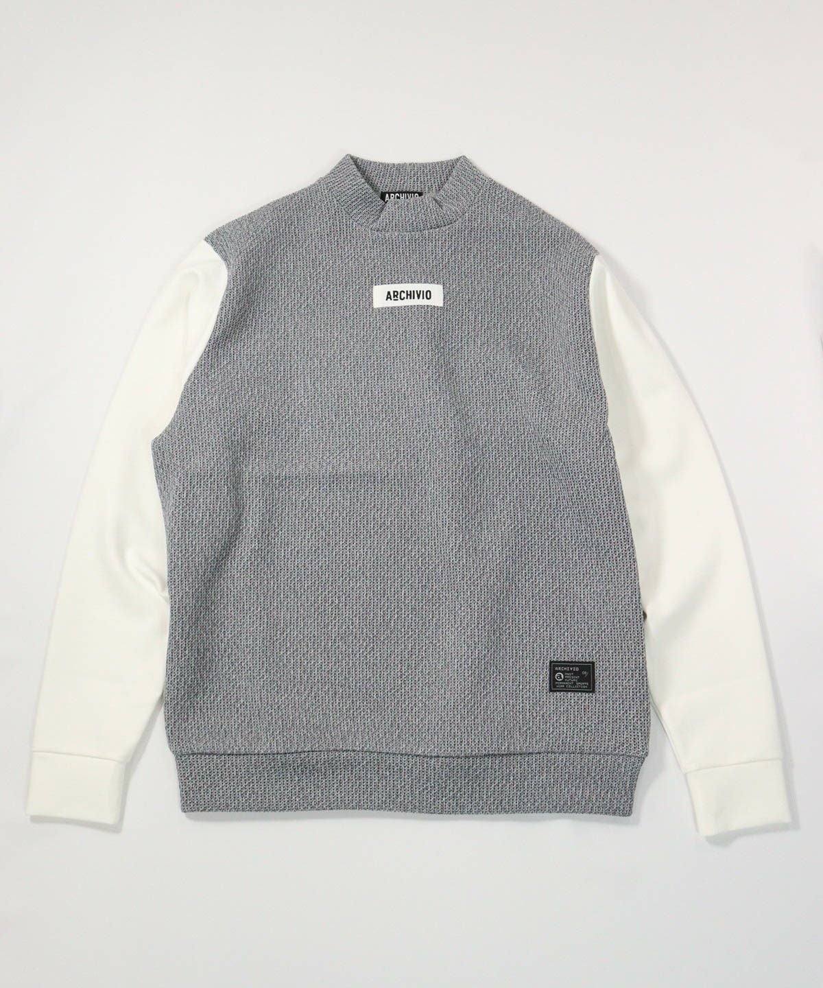 メンズ】ニット切替プルオーバー|アルチビオ - ゴルフウェアや婦人服通販