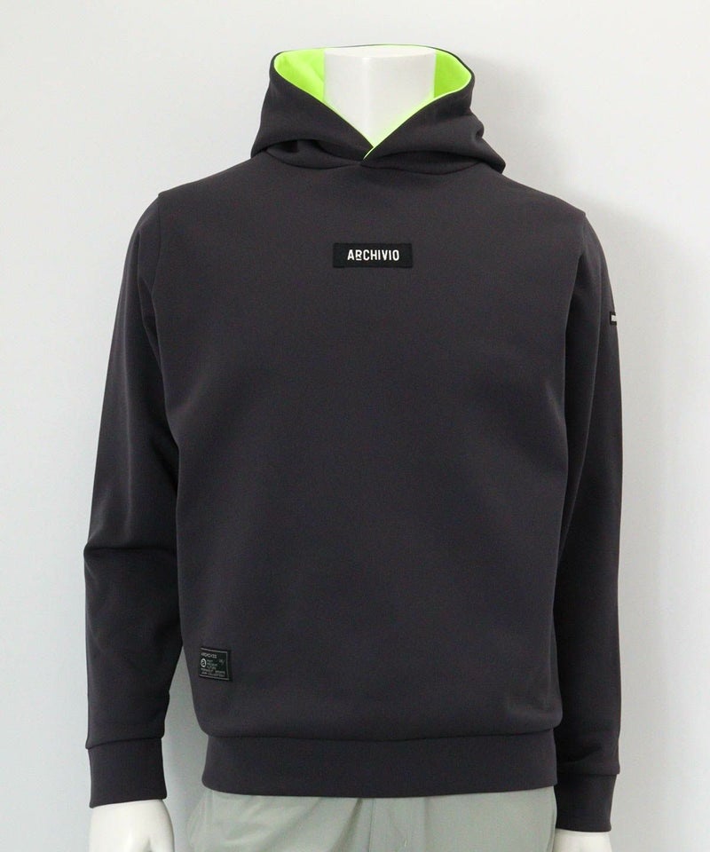 【メンズ】裏フリースフードパーカー(グレー)