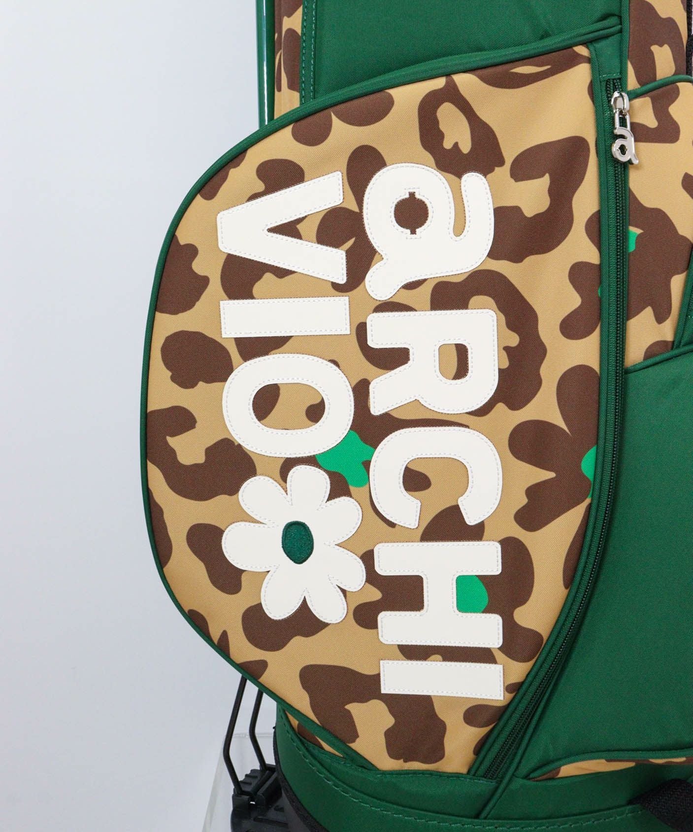 スタンド式ヒョウ柄キャディバッグ|アルチビオ - ゴルフウェアや婦人服通販