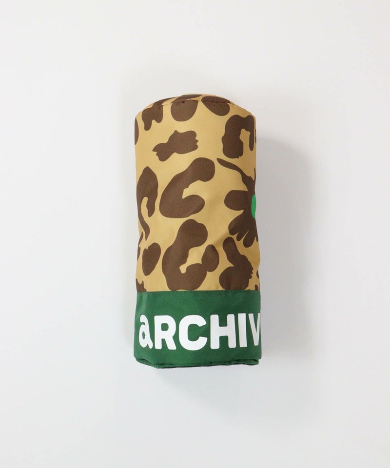 ヒョウ柄ヘッドカバー（ＤＲ）(ベージュ)前