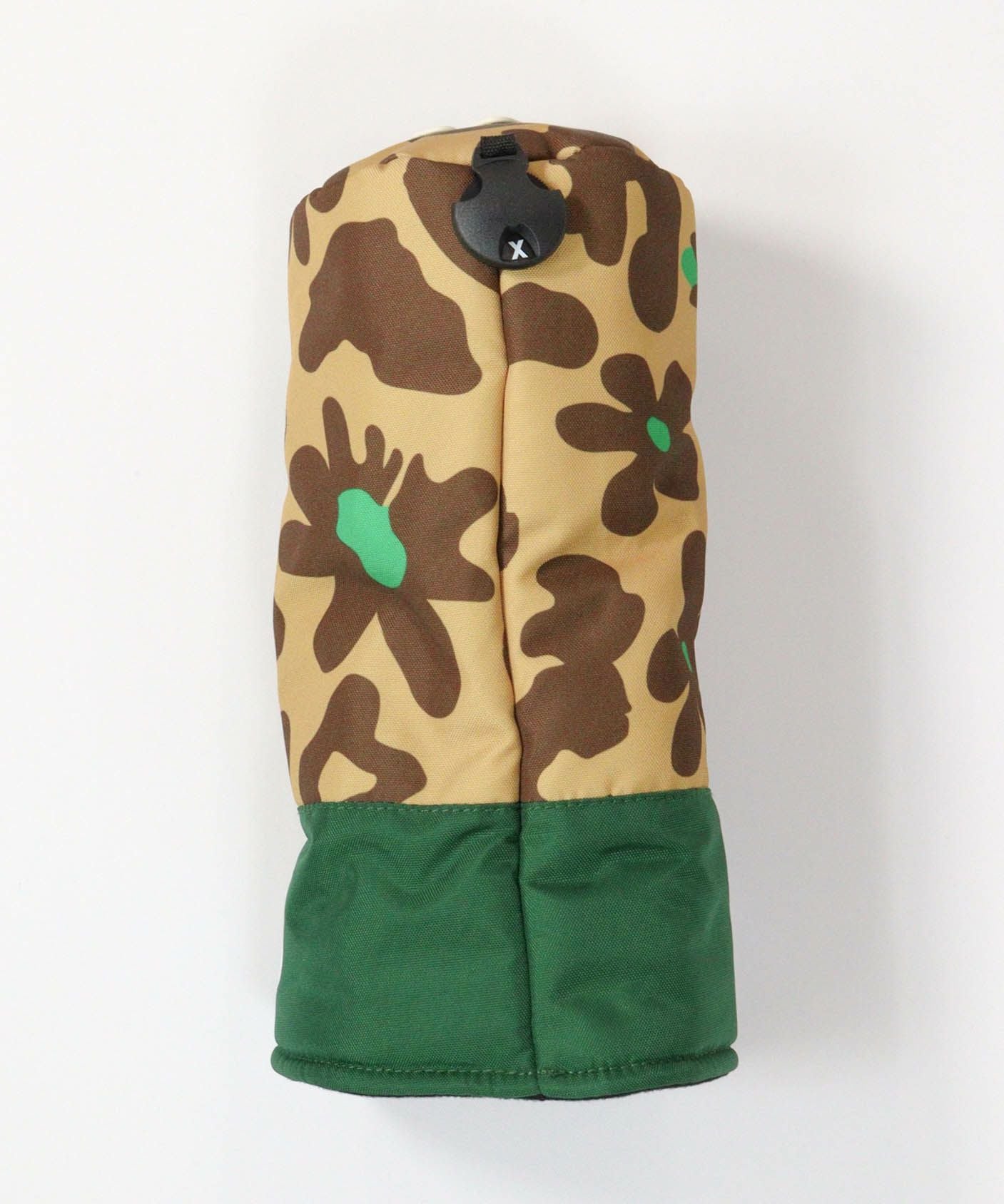 ヒョウ柄ヘッドカバー（ＦＷ）(ベージュ)後ろ