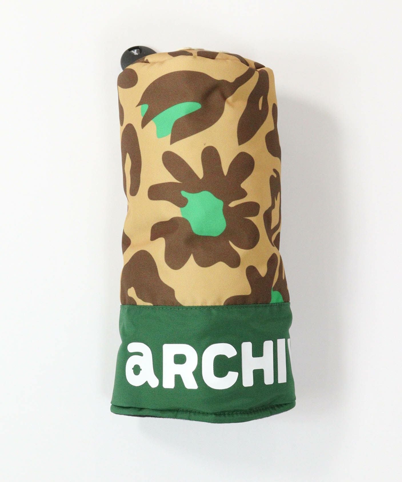 ヒョウ柄ヘッドカバー（ＵＴ）(ベージュ)前