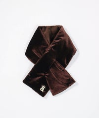 エコファーネックウォーマー（ブラウン）