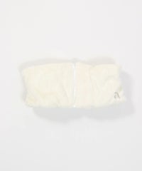 リバーシブルネックウォーマー（ホワイト）