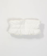 リバーシブルネックウォーマー裏（ホワイト）