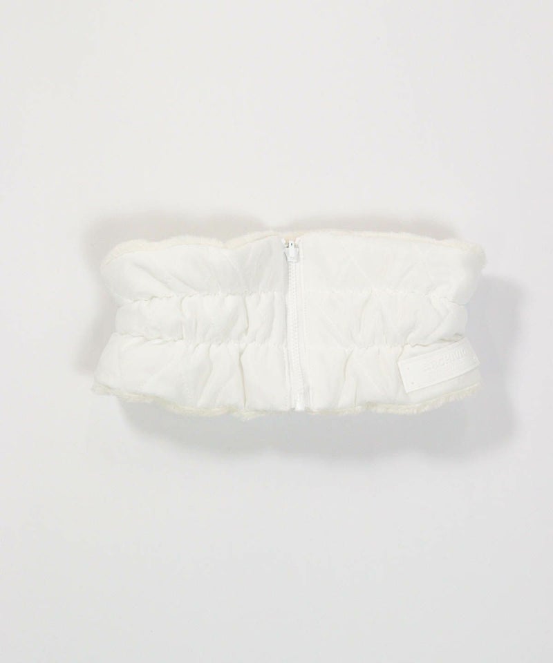 リバーシブルネックウォーマー裏（ホワイト）