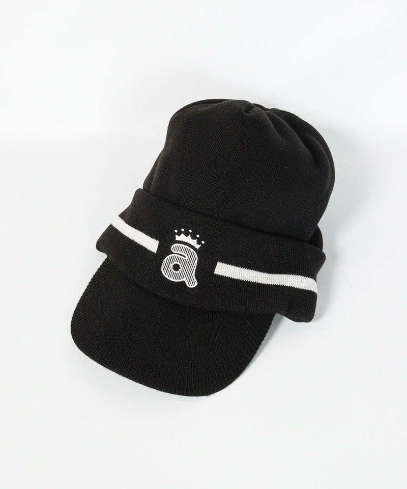 ラインニットキャップ(ブラック)