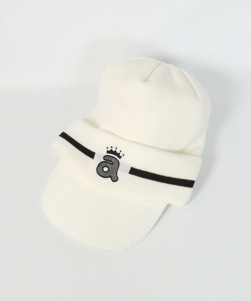 ラインニットキャップ(ホワイト)