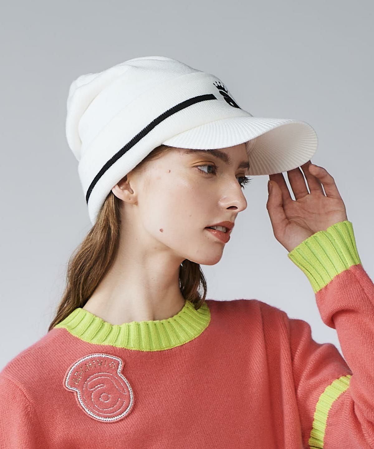 モデル着用画像(ホワイト)