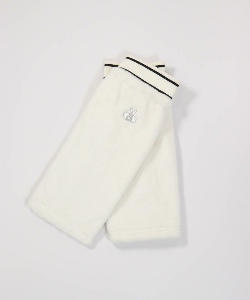 ファー素材レッグウォーマー（ホワイト）
