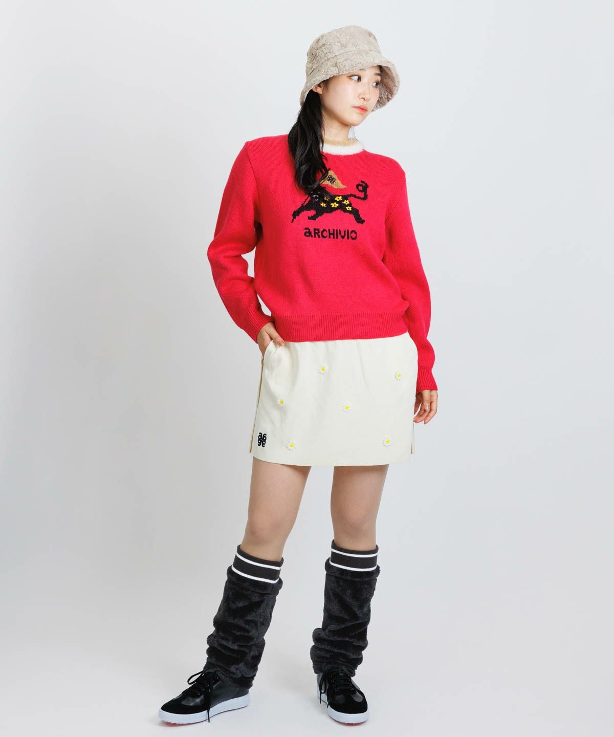 モデル着用画像（ブラック）