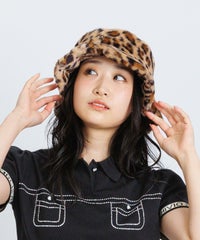 モデル着用画像(レオパード)