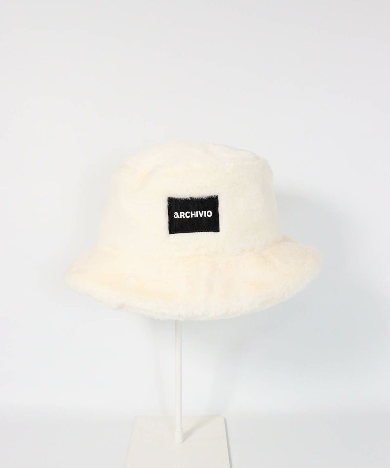 ワッペン付きファーハット