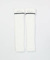 モールニットレッグウォーマー(ホワイト)