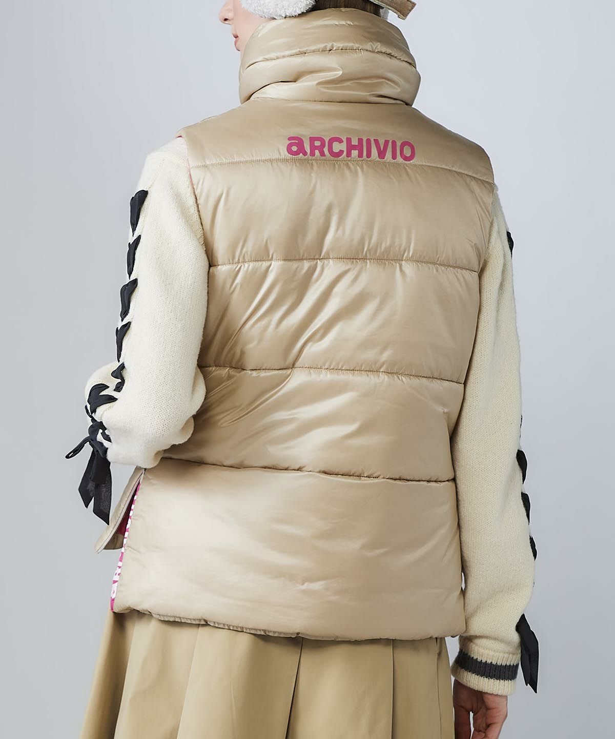 中綿サイドロゴベスト|アルチビオ - ゴルフウェアや婦人服通販