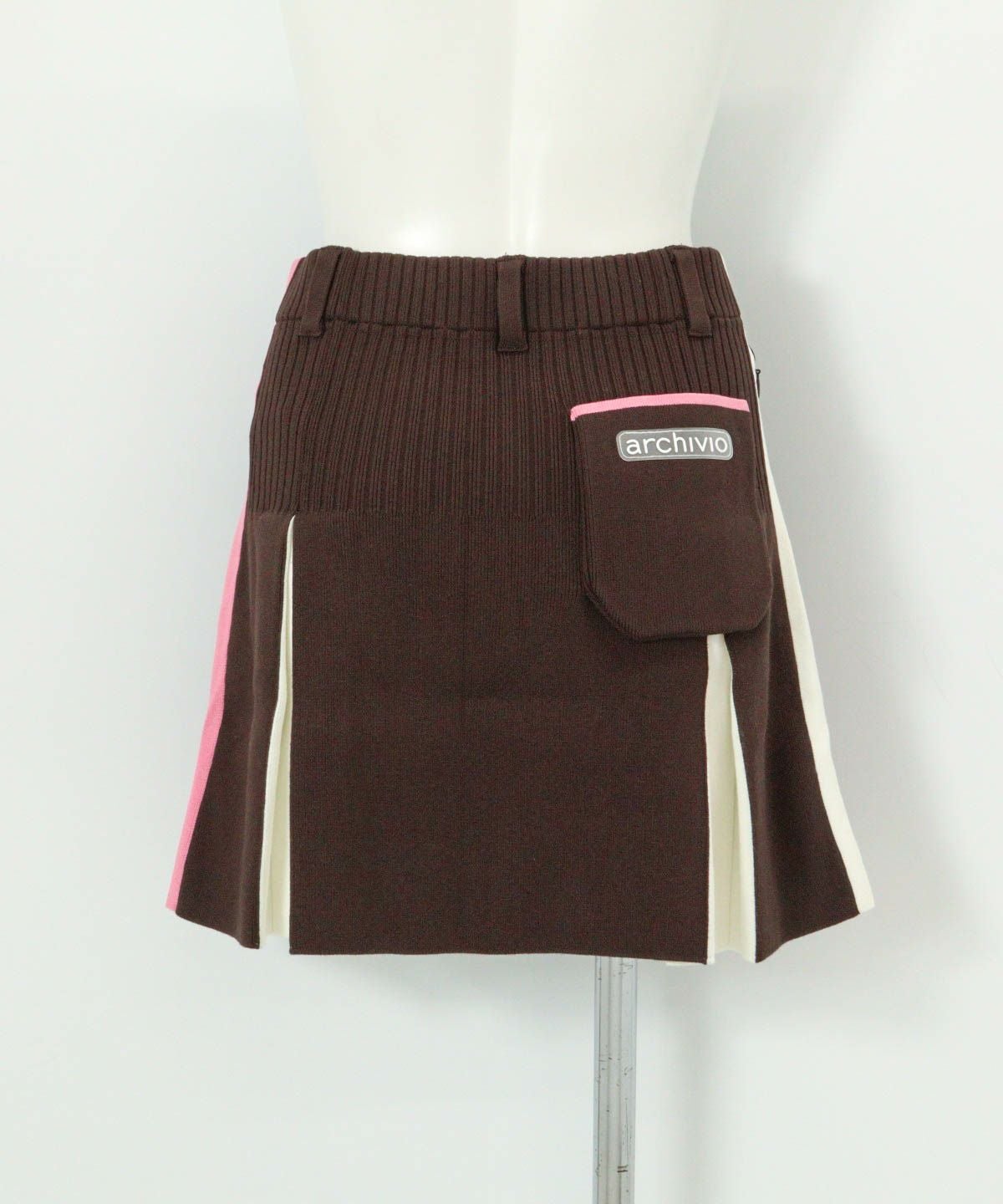 アルチビオ　ニットスカートセット カラーライン配色ニットスカート|アルチビオ - ゴルフウェアや婦人服通販