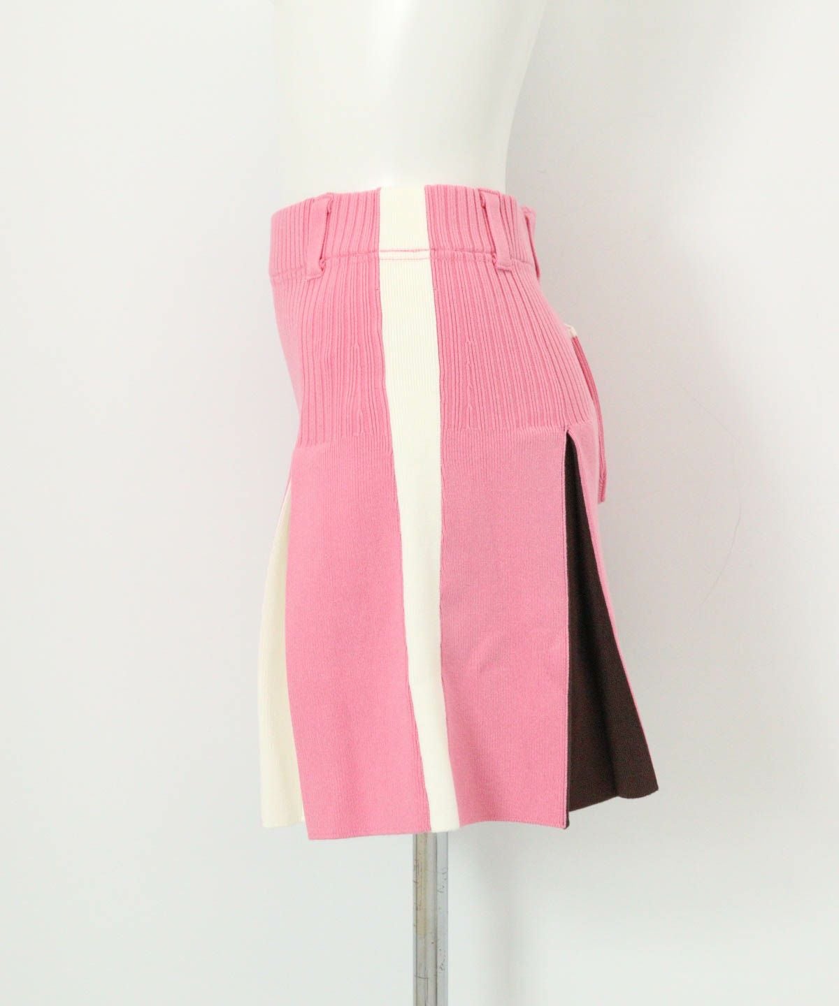 カラーライン配色ニットスカート|アルチビオ - ゴルフウェアや婦人服通販
