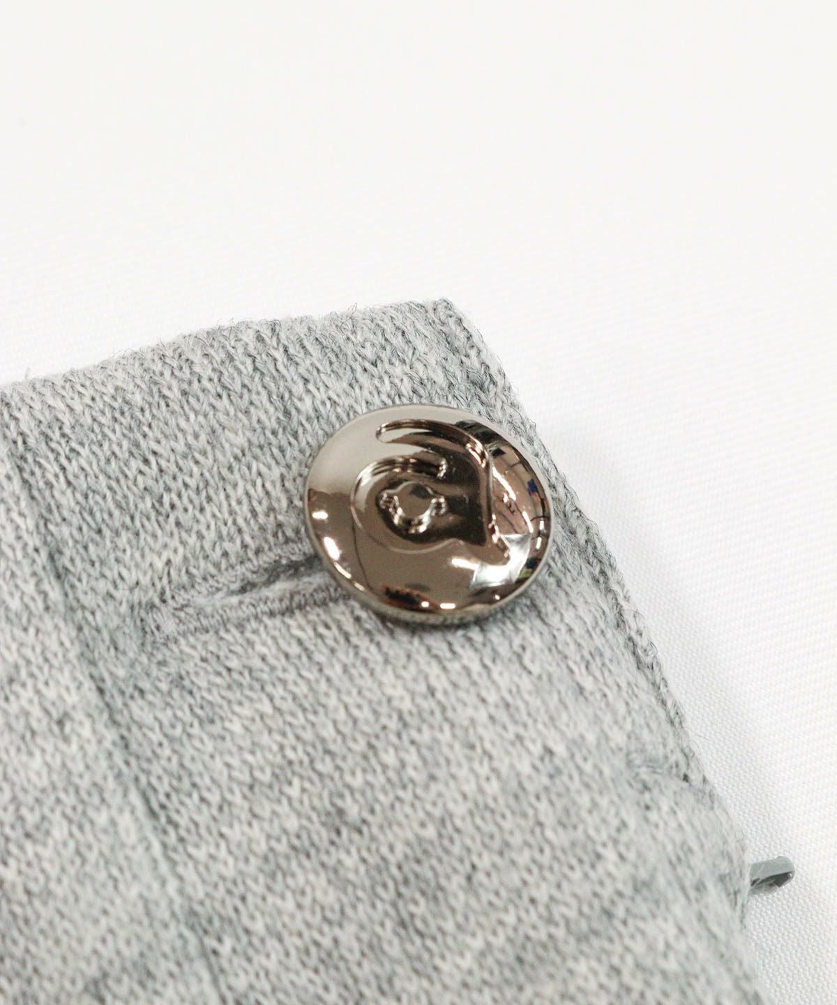 ボタンアップ(グレー)