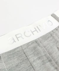 ウエスト部分ロゴ(グレー)